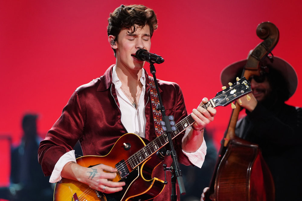 ELVIS ALL-STAR TRIBUTE --  -- Pictured: Shawn Mendes -- (Photo by: Tyler Golden/NBC)