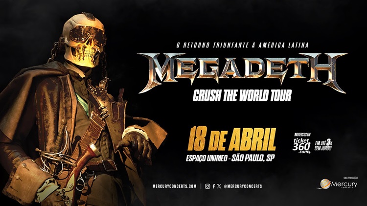 Megadeth – São Paulo