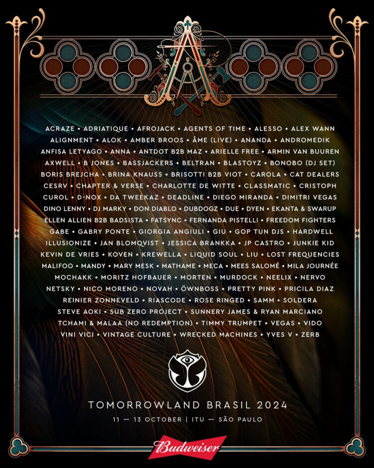 line up tomorrowland brasil 2024 Yo Conciertos