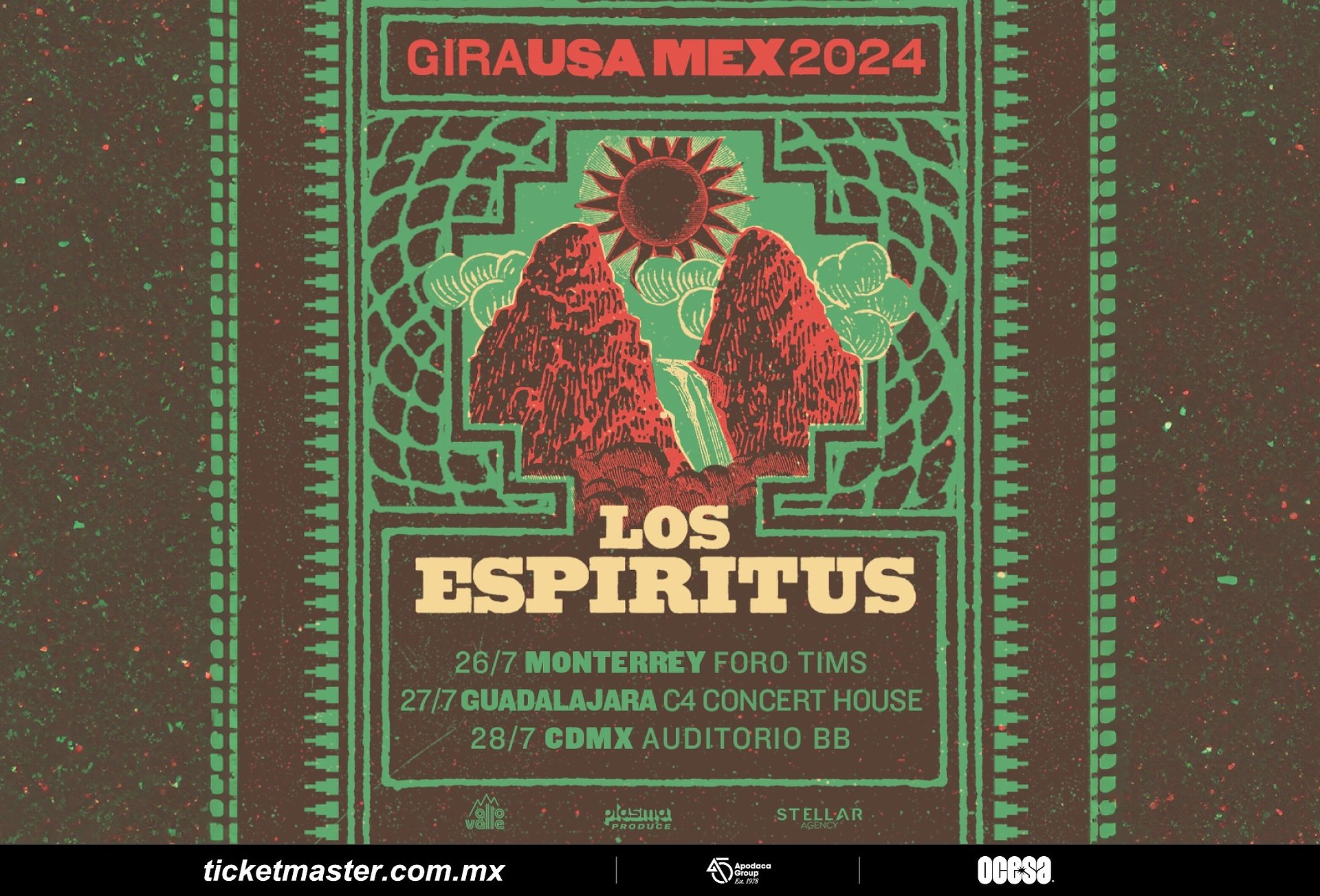 Los Espíritus – Tour México 2024