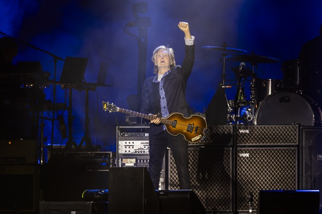 Paul McCartney celebra os Beatles com sua nova Turnê, a “Got Back” Tour 2024