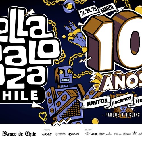 50 mil entradas vendidas para el Lollapalooza Chile 2020