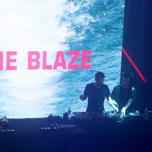 Duo francês THE BLAZE conquistou o Brasil em seu primeiro show oficial