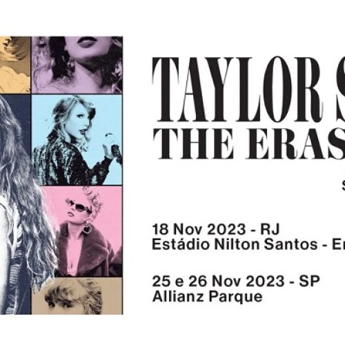 Taylor Swift confirma shows em novembro no Rio de Janeiro e em São Paulo