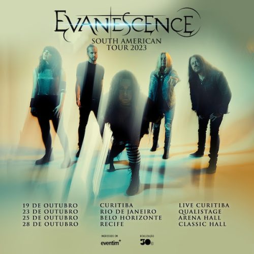 Evanescence chega com nova turnê no Brasil em 2023, confira datas e preço dos ingressos