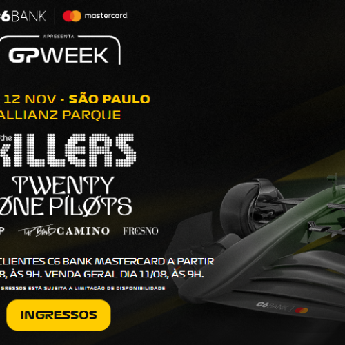 É esta semana: Confira horários dos shows The Killers e Twenty One Pilots no Festival GPWeek, em São Paulo