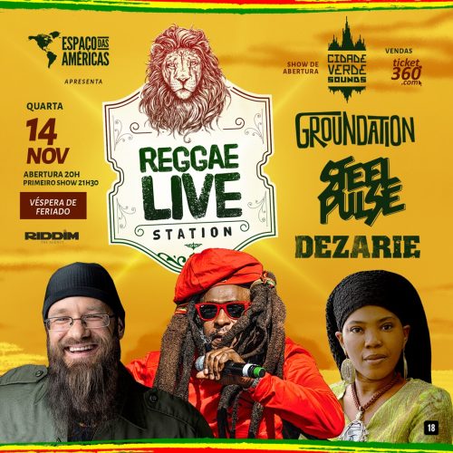 Grande encontro do reggae no Espaço das Américas