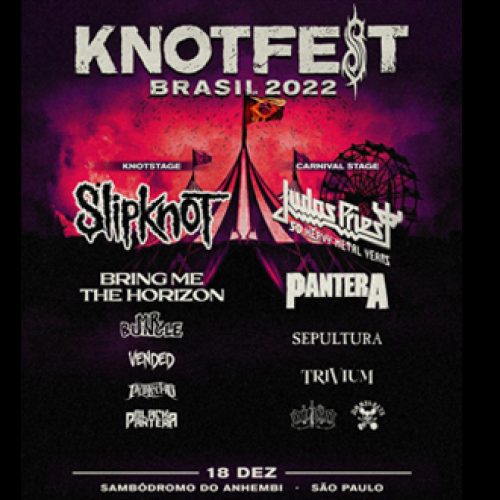 Knotfest Brasil 2022: horários oficiais