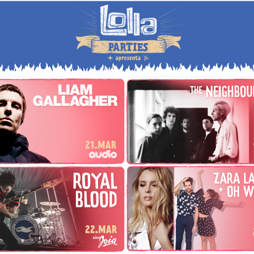 Lollapalooza Brasil anuncia as Lolla Parties 2018