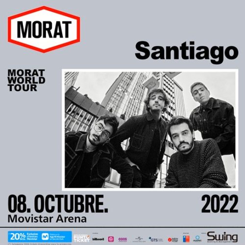 MORART se presentará en el Movistar Arena de Chile