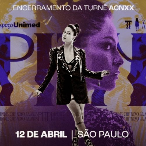 Pitty encerra turnê ACNXX no Espaço Unimed em São Paulo no dia 12 de abril de 2024