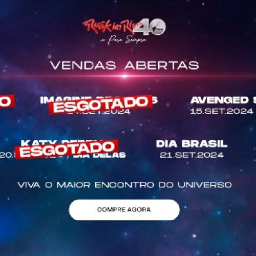 Rock in Rio 2024: Ingressos esgotados para quatro datas