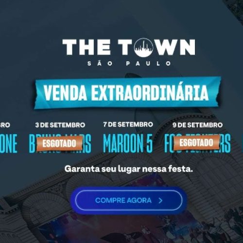 The Town 2023: Após esgotar novamente os dois dias em que Bruno Mars é headliner, estão encerradas as vendas para 9 de setembro, quando Foo Fighters