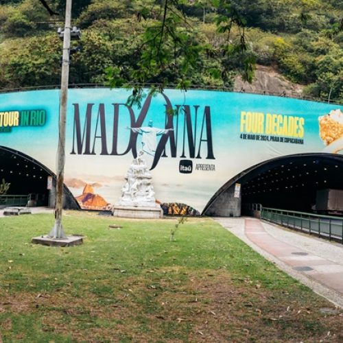 O Rio de Janeiro se prepara para receber Madonna